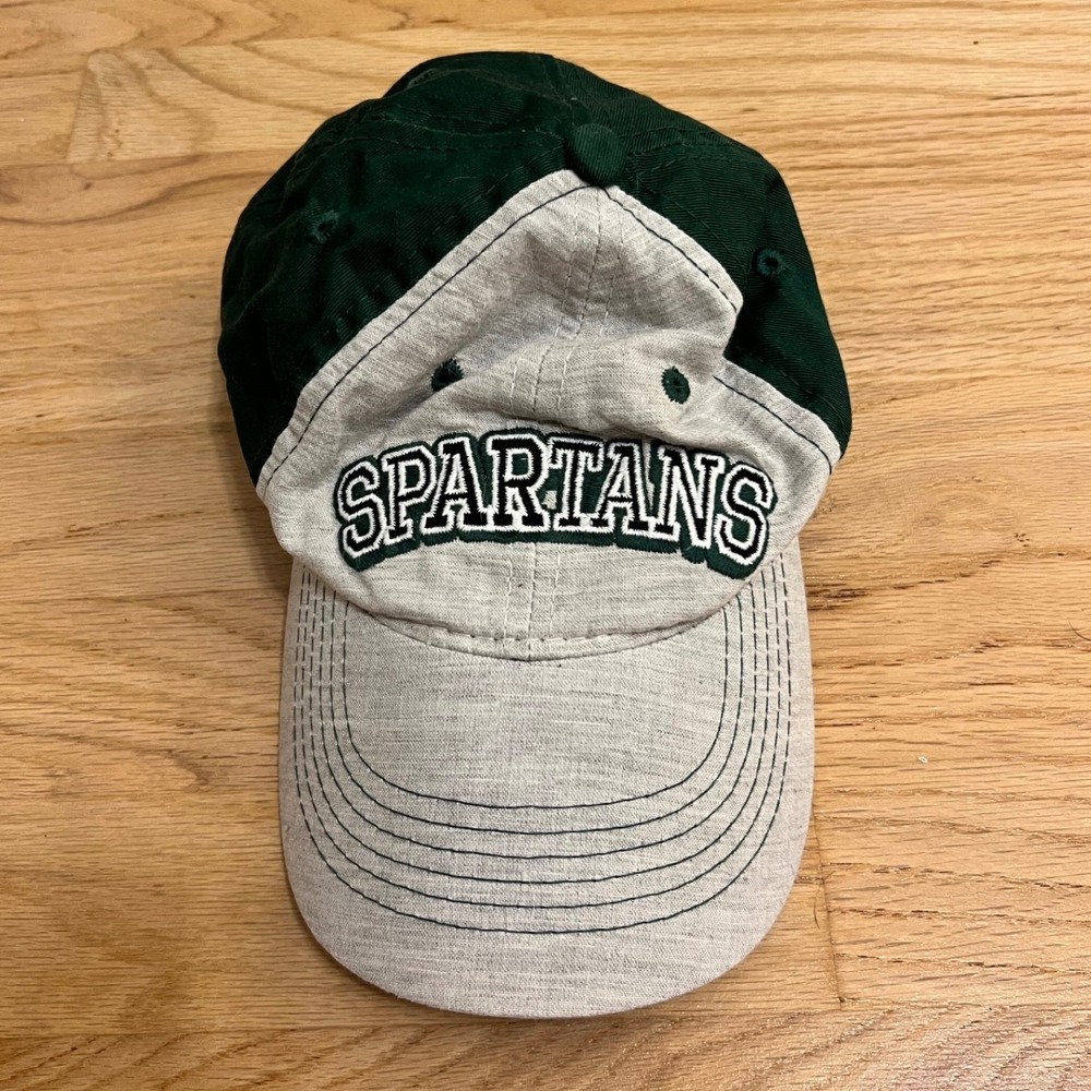 Outdoor Cap Michigan State Spartans Hat Green Gray Adjustable Baseball Cap MSU